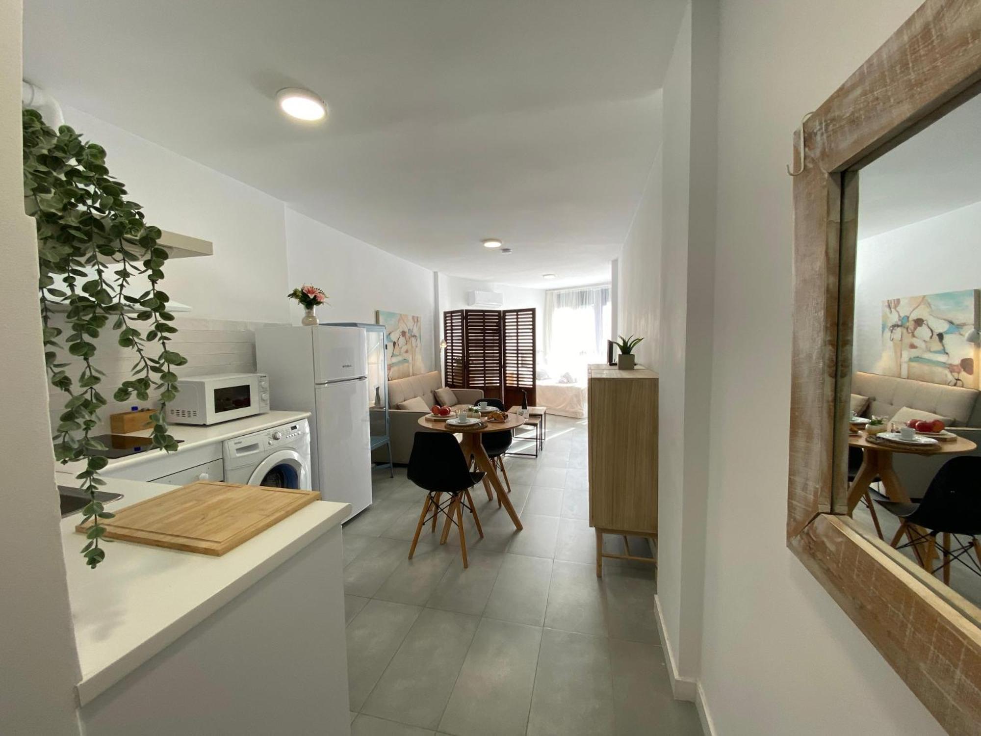 Loft primera línea playa, Cabo de Gata, Wifi Lejlighed Retamar  Eksteriør billede