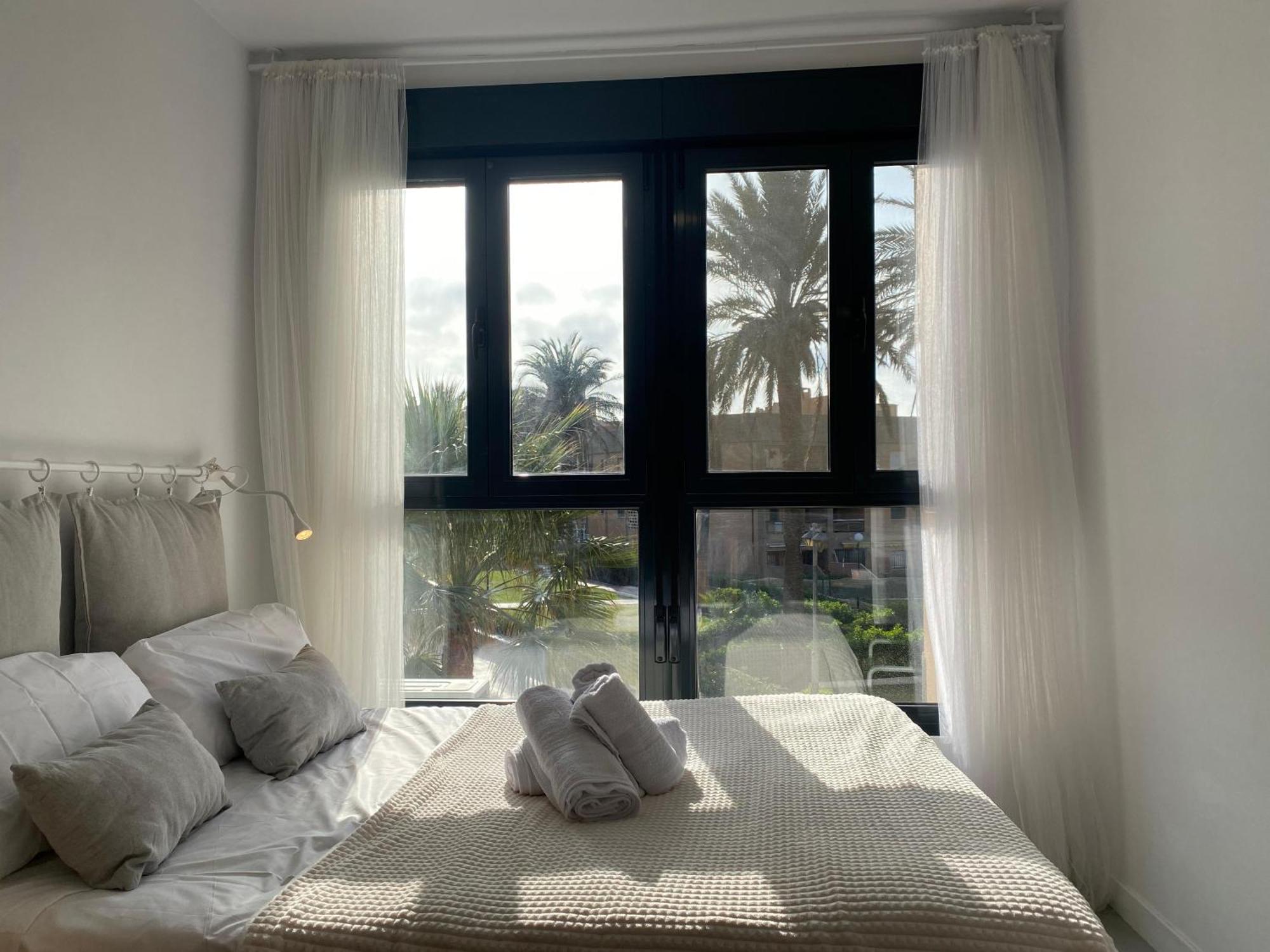 Loft primera línea playa, Cabo de Gata, Wifi Lejlighed Retamar  Eksteriør billede