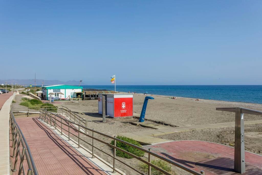 Loft primera línea playa, Cabo de Gata, Wifi Lejlighed Retamar  Eksteriør billede